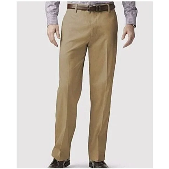 men's van heusen flex straight-fit no-iron dress pants Flex Fit Ultra Wrinkle Free Straight Leg Pant Duke Blue / 29IN / 32 main image 0
